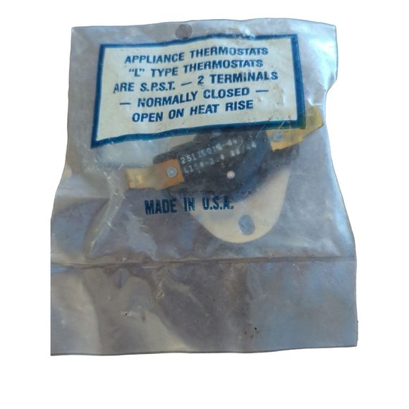 Universal Whirlpool GE Maytag Kenmore Napco Dryer Control Thermostat L150-2 - Picture 3 of 4
